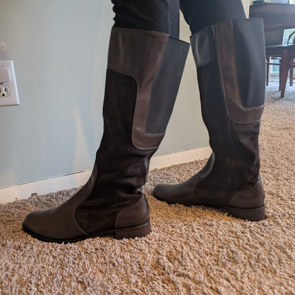 Taryn Rose Radiate Riding Boots - Picture 8 of 14